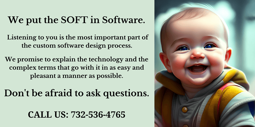 The key to developing custom software is simple and straight communication between you and our development team.