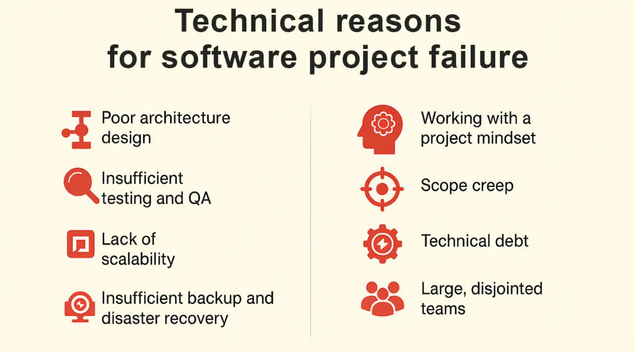 Why Do Software Projects Fail Early and How to Fix It?