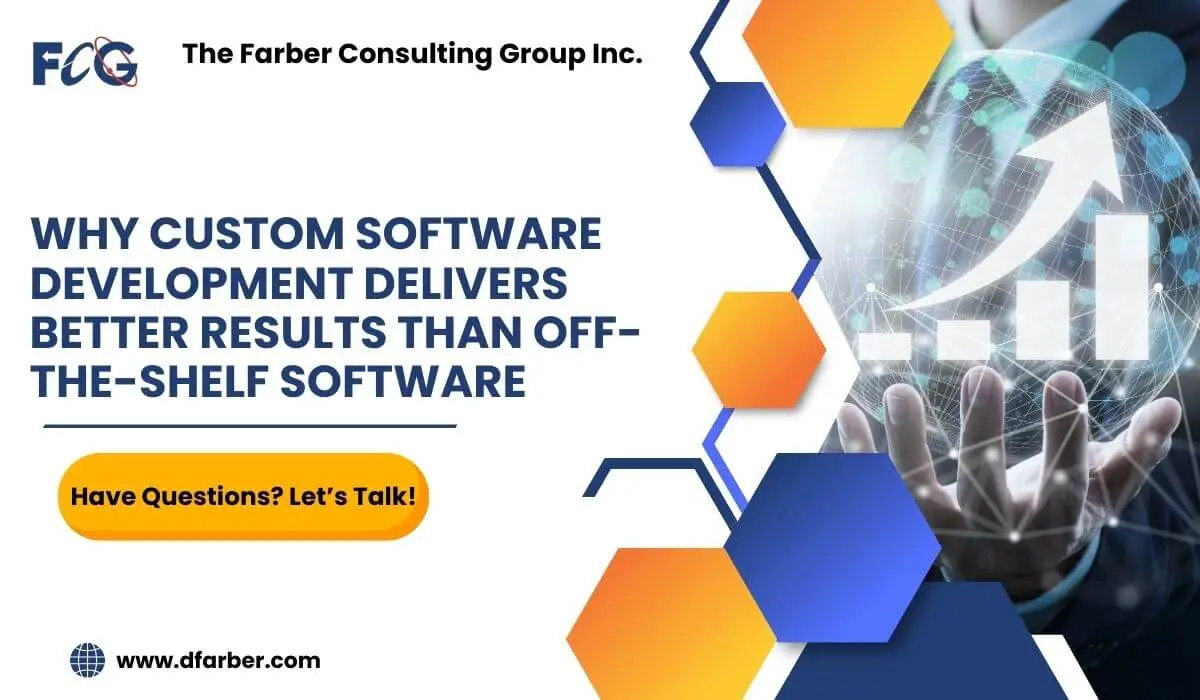 Custom software matches real workflows instead of forcing teams into fixed templates
