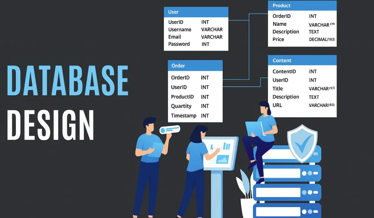 Database design is the blueprint that guides how data is stored