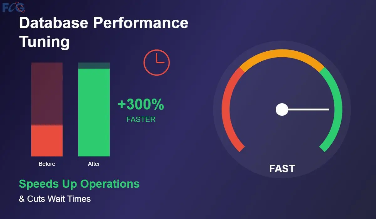 Database performance tuning speeds up operations and cuts wait times